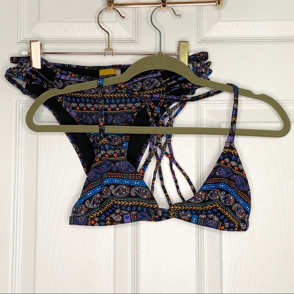 ❤️Blue LA Hearts bikini